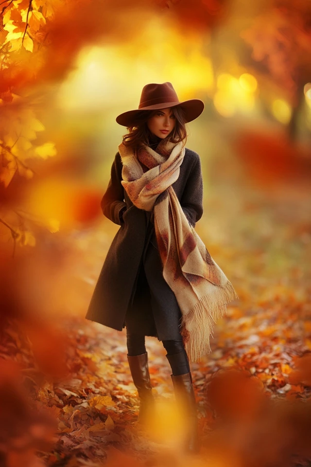 Autumn Accessories: Elevate Your Fall Outfits with Scarves, Hats, and Boots - photo 3