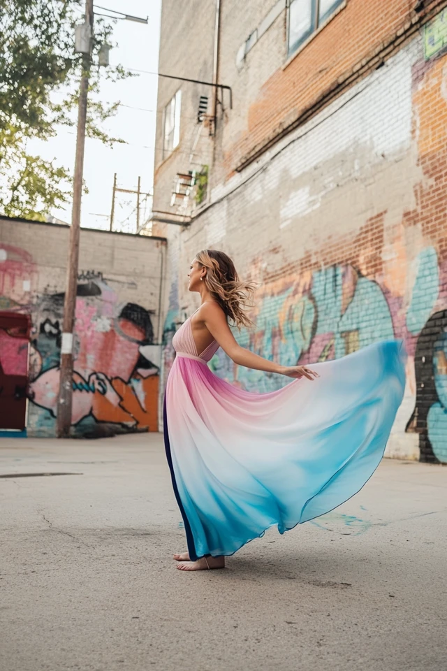 Ombre and Gradient Fashion: Clothing with Color Transitions - photo 4