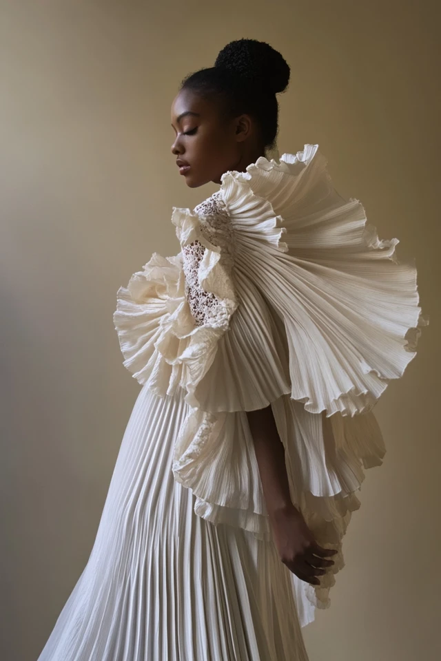 Ruffles and Pleats: Adding Dimension with Fabric Techniques - photo 11