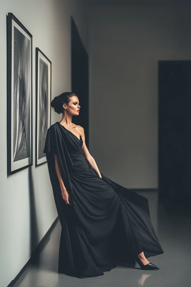The Art of Draping: Wearing Asymmetrical and Draped Clothing Elegantly - photo 11