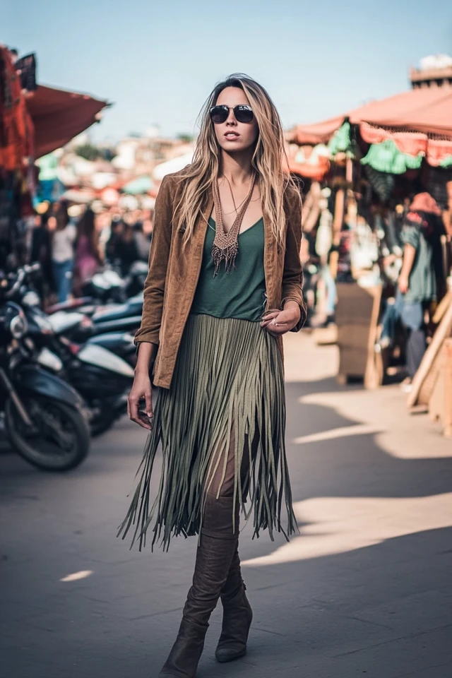 Fringe Fashion: Adding Movement with Textured Details - photo 12