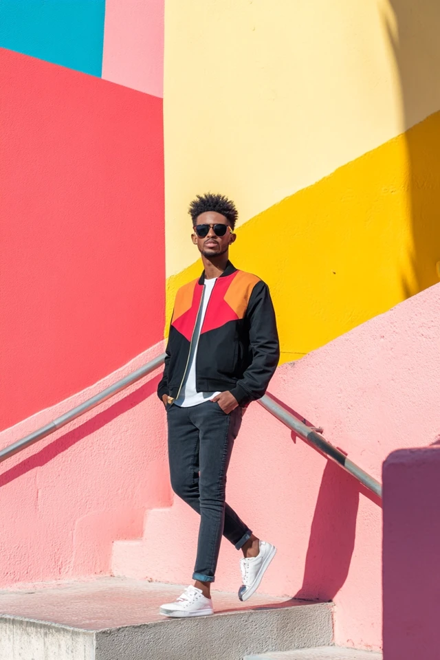 Vibrant Color Blocking Tips for Statement Jackets - photo 5