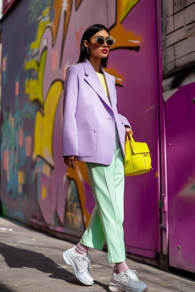 The Best Pastel and Neon Mixes for Street Style Outfits - photo 5