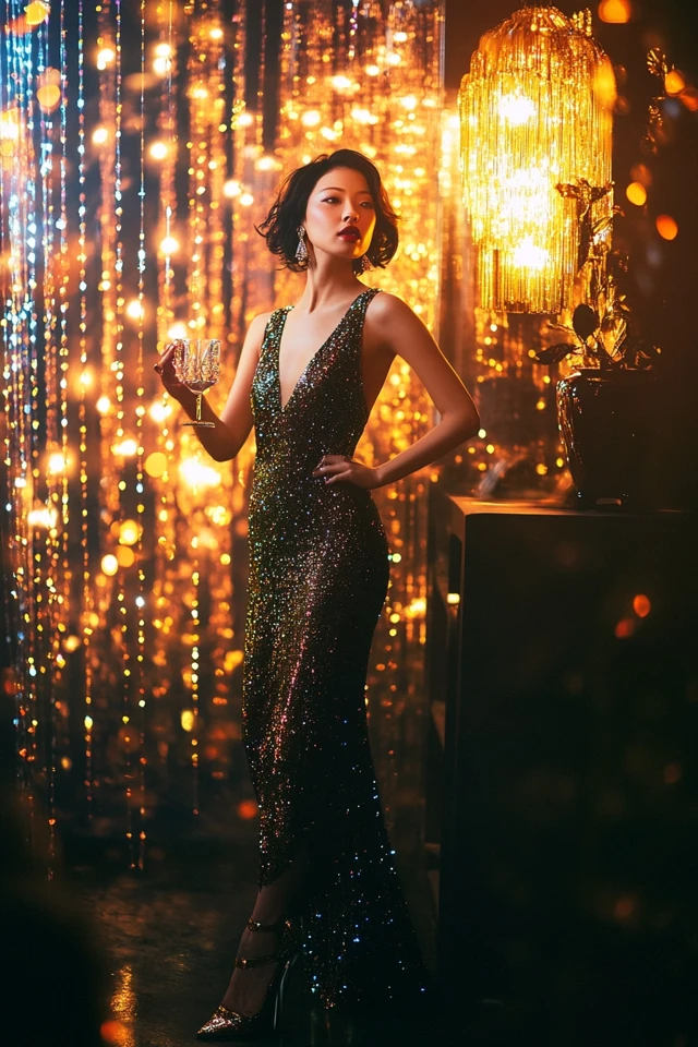 Sparkling Sequin Dresses Perfect for New Year’s Eve Parties - photo 5
