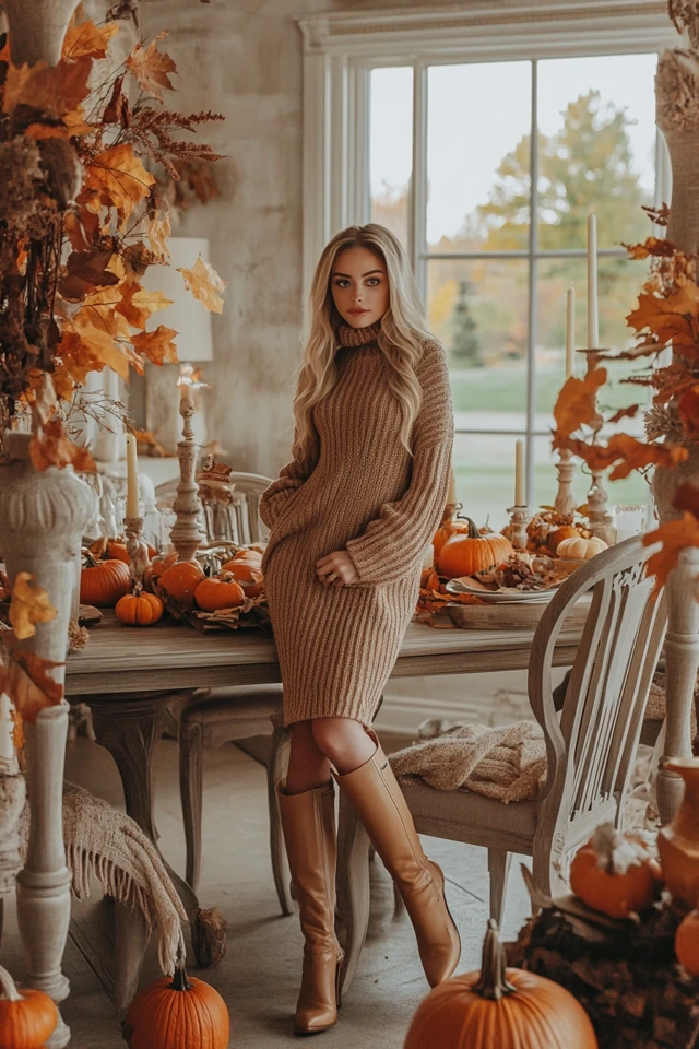 Chic Outfits for Thanksgiving Family Dinners - photo 5