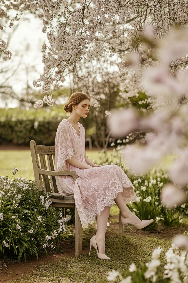 Sophisticated Lace Dresses for Easter Sunday - photo 5