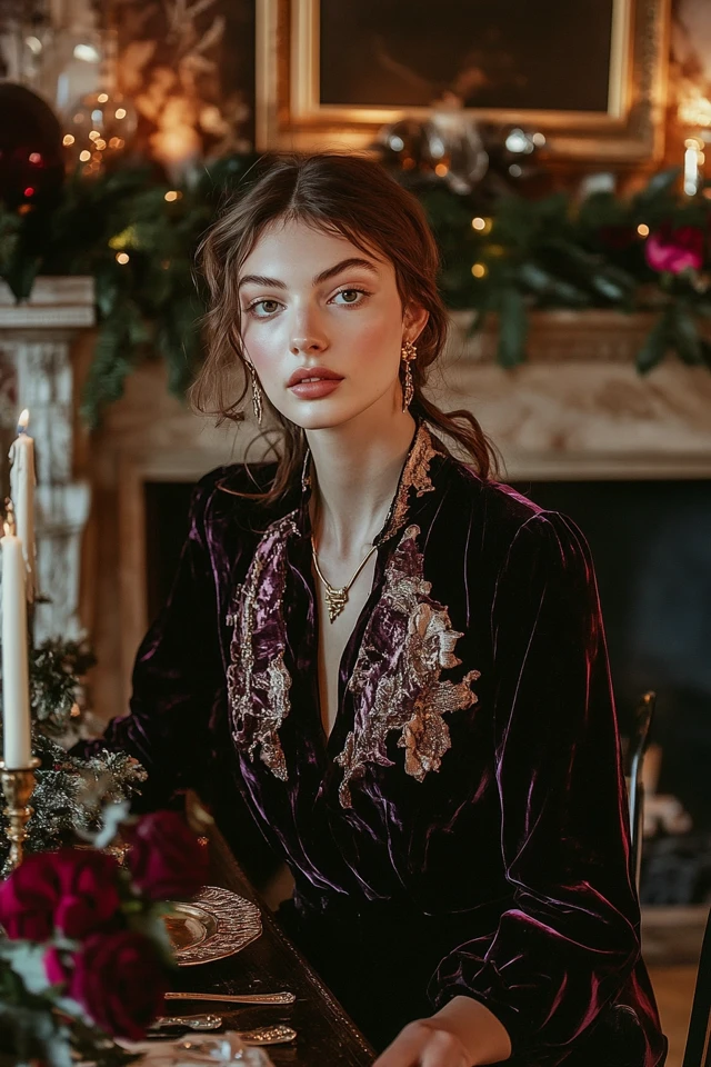 Silk and Velvet Blouses for Sophisticated Holiday Outfits - photo 5