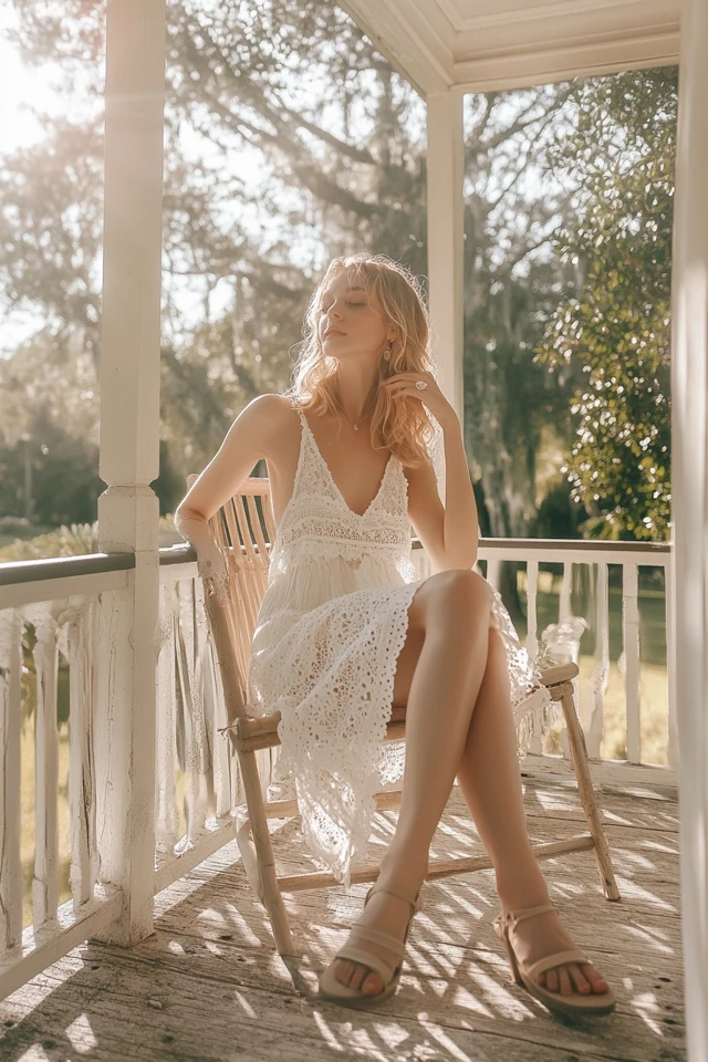 The Timeless Charm of Cotton and Eyelet Fabric Dresses - photo 4