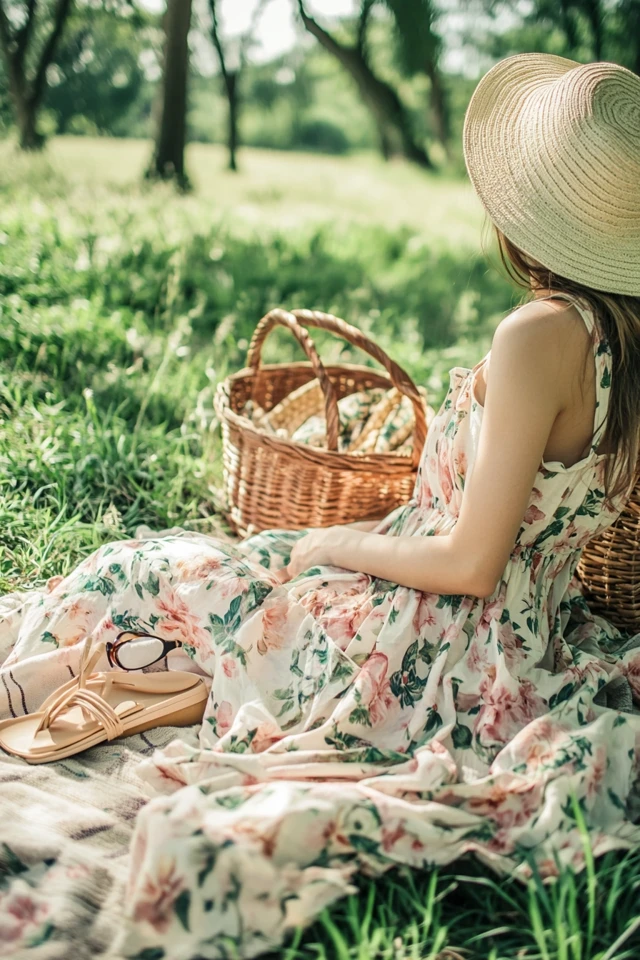 Romantic Picnic Dresses for Outdoor Dates - photo 5