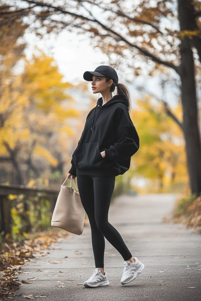 Comfortable Black Leggings for Casual Days - photo 5