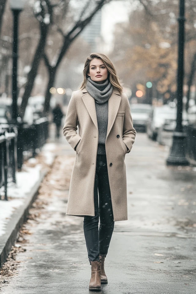 Warm Wool Coats for Winter Sophistication - photo 5