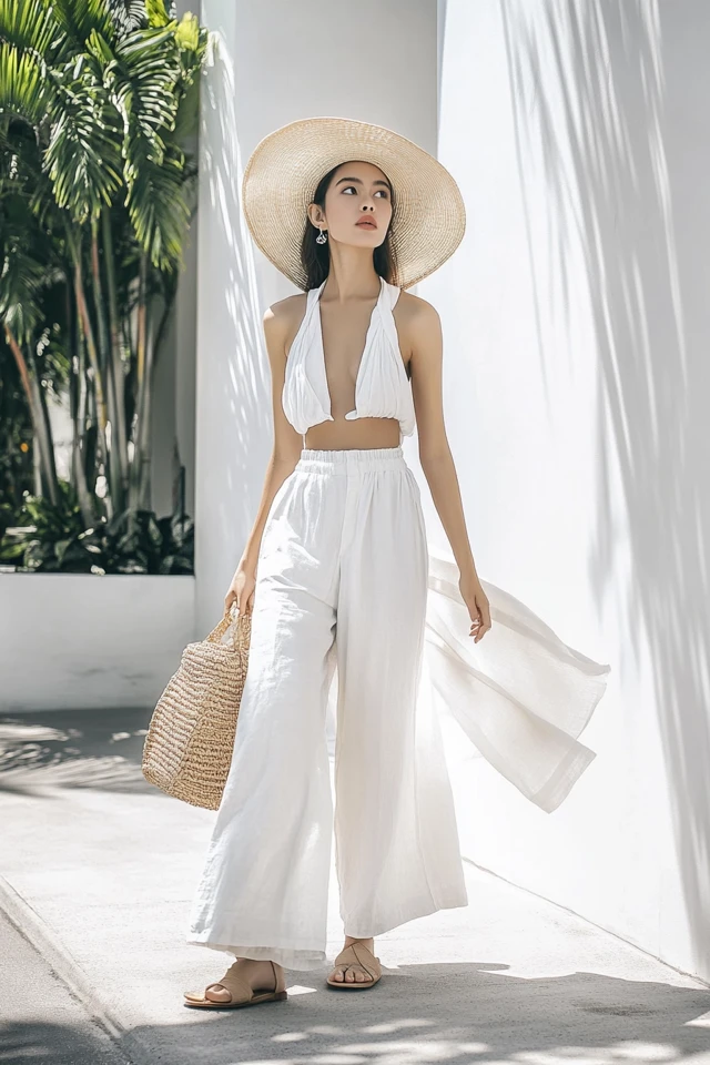 Flowy Wide-Leg Pants for Hot Humid Climates - photo 5