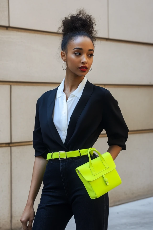 Incorporating Neon Accessories into Your Wardrobe - photo 5