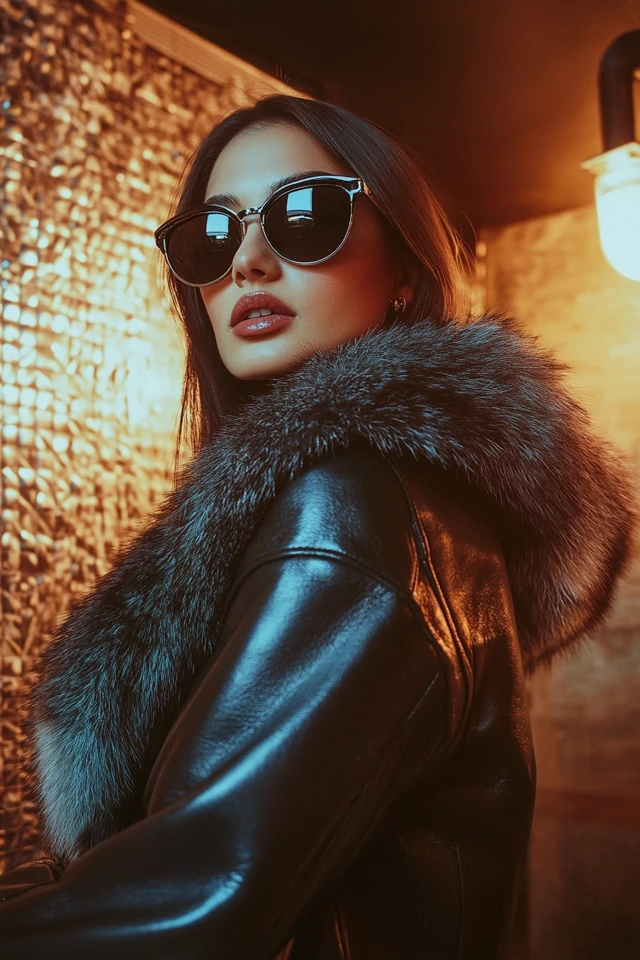 The Ultimate Guide to Leather and Faux Fur Pairings - photo 5