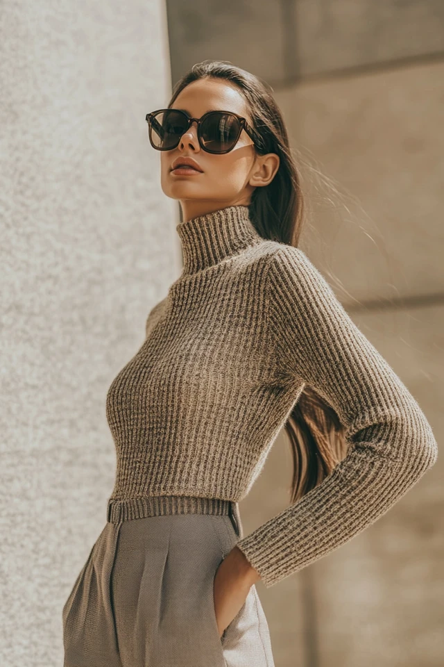Sophisticated Knits in Earthy Hues for Fall Workwear - photo 5
