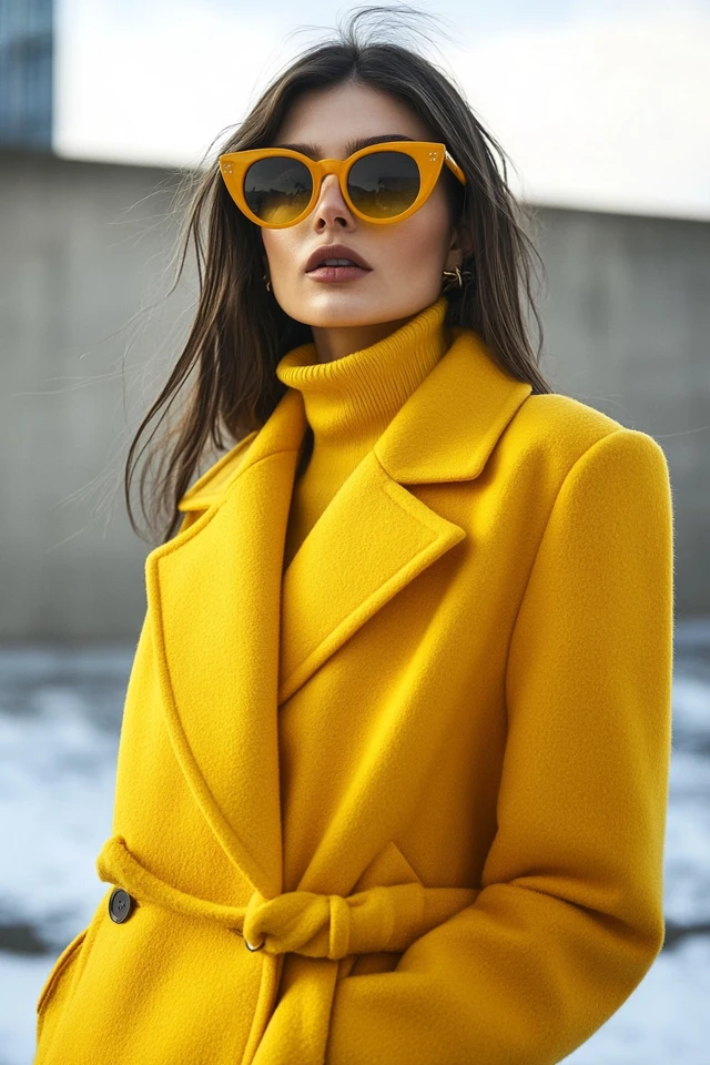 Bright Yellow Outerwear for Winter Sunshine - photo 5