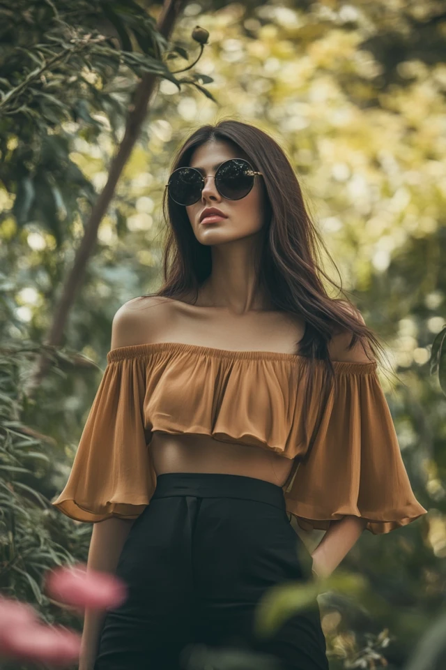 Bell Sleeve Tops for Romantic Outfits - photo 5