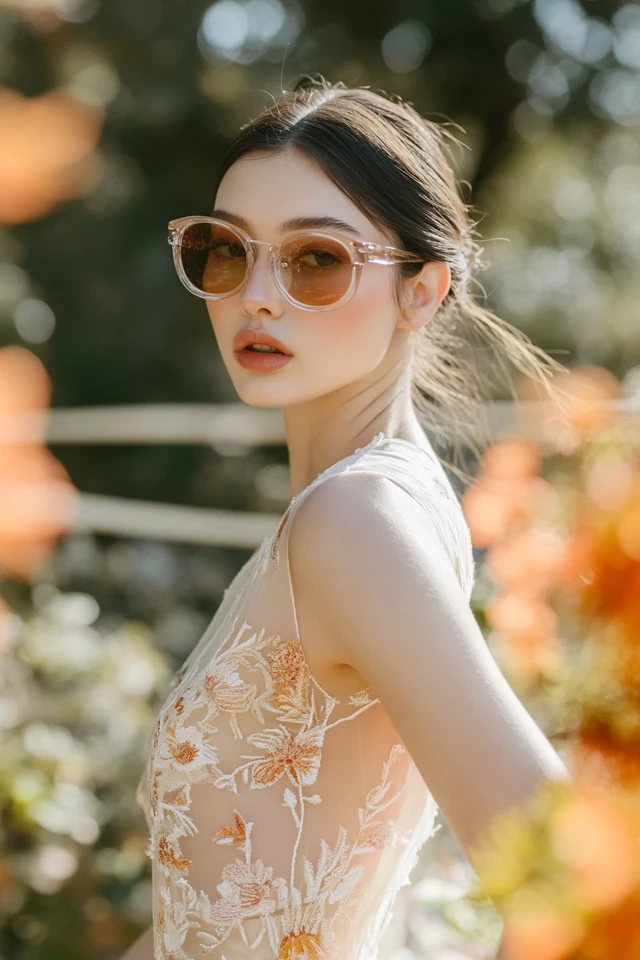 Sheer Midi Dresses for Warm Spring Weddings - photo 5
