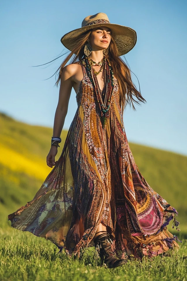 Flowy Bohemian Dresses for Summer Festivals - photo 9