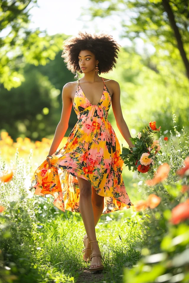Vibrant Floral Prints for Summer Sundresses - photo 9