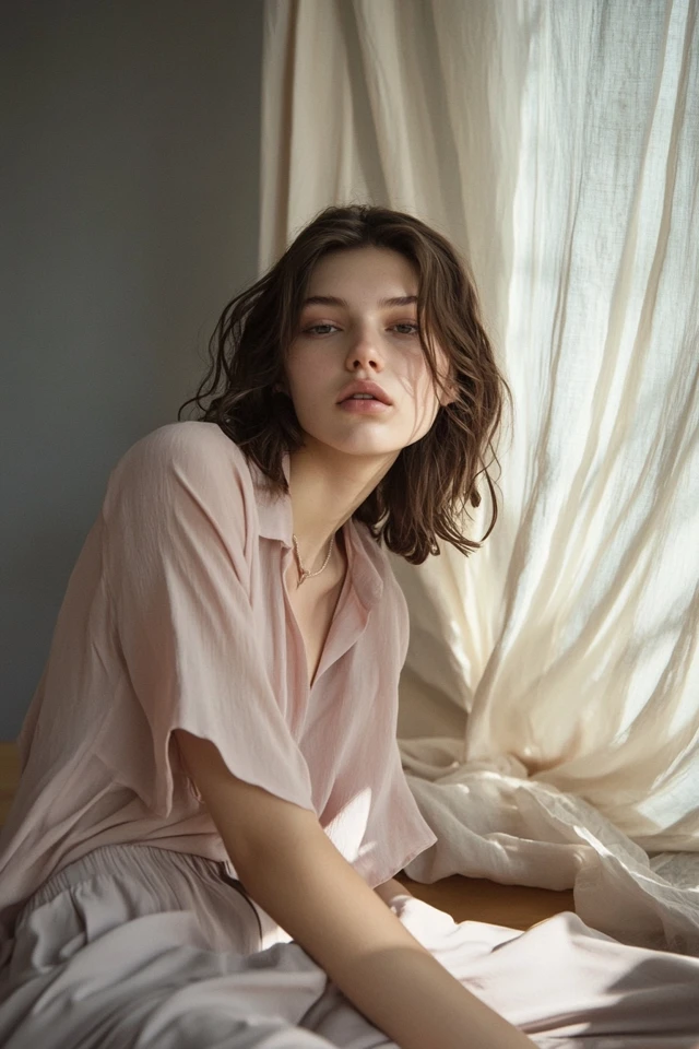 Soft Muted Color Palettes for Minimalist Blouses