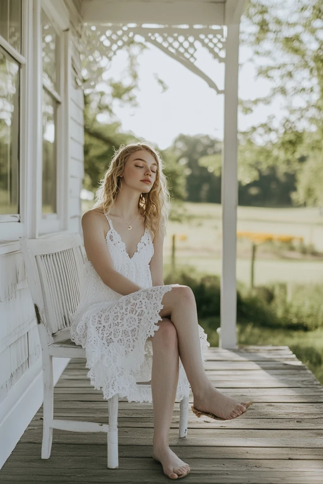 The Timeless Charm of Cotton and Eyelet Fabric Dresses