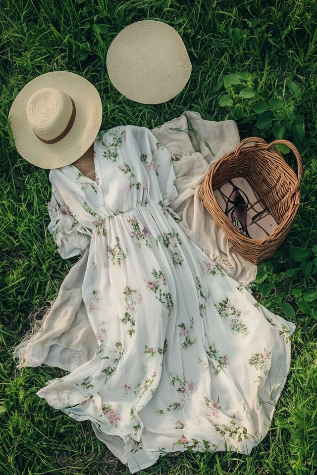 Romantic Picnic Dresses for Outdoor Dates