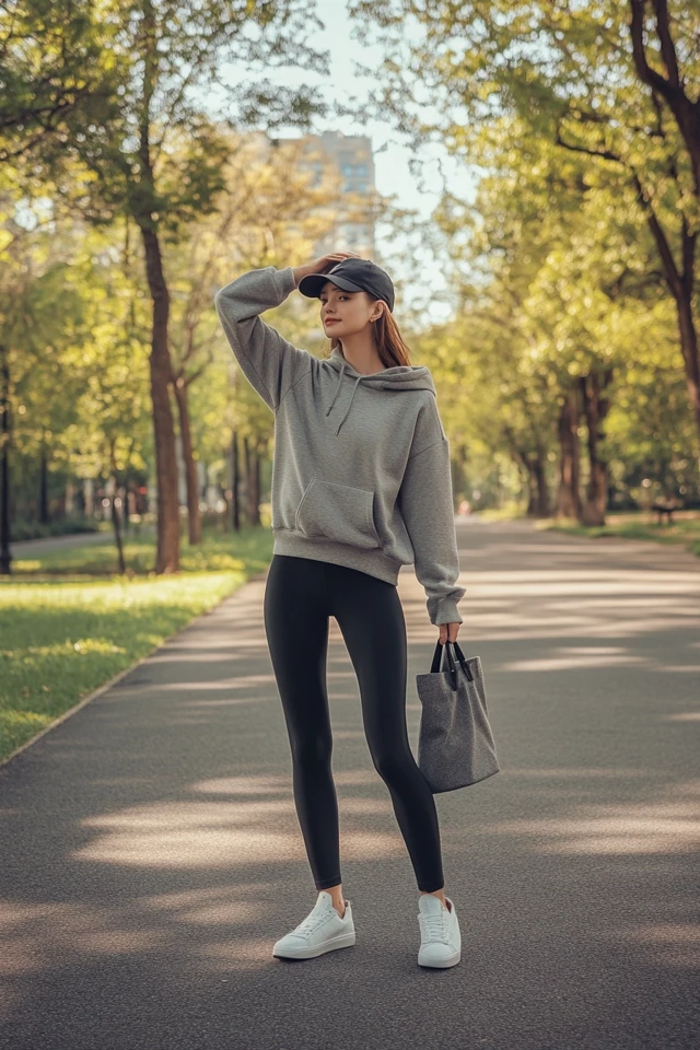 Comfortable Black Leggings for Casual Days