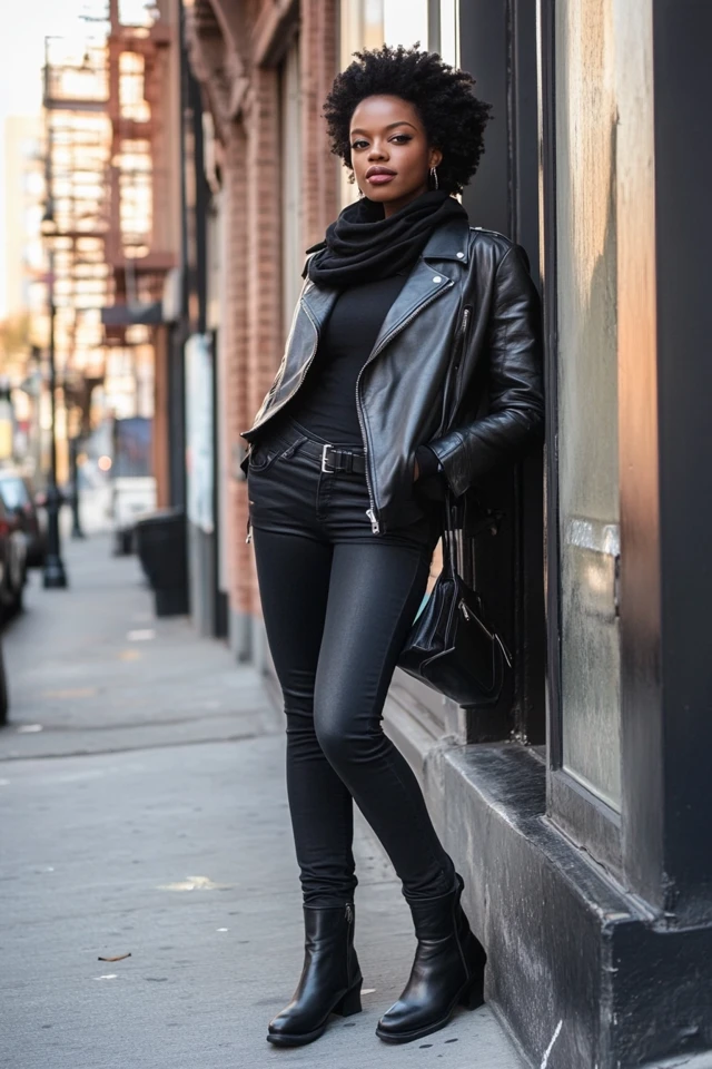 Sleek Leather Jackets for Cool Fall Nights