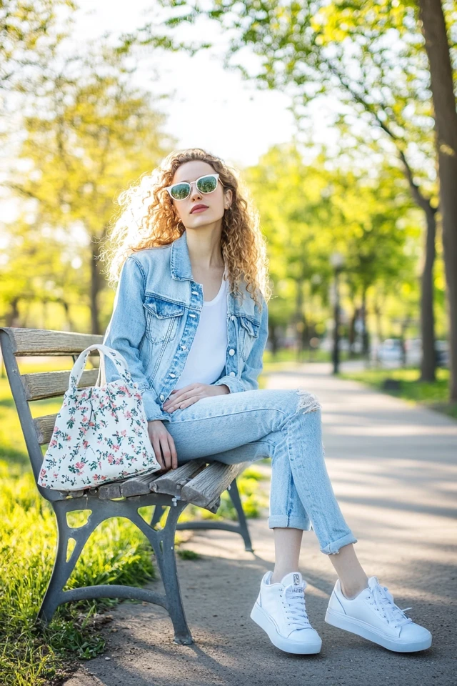 Light Denim Jackets for Transitional Spring Weather