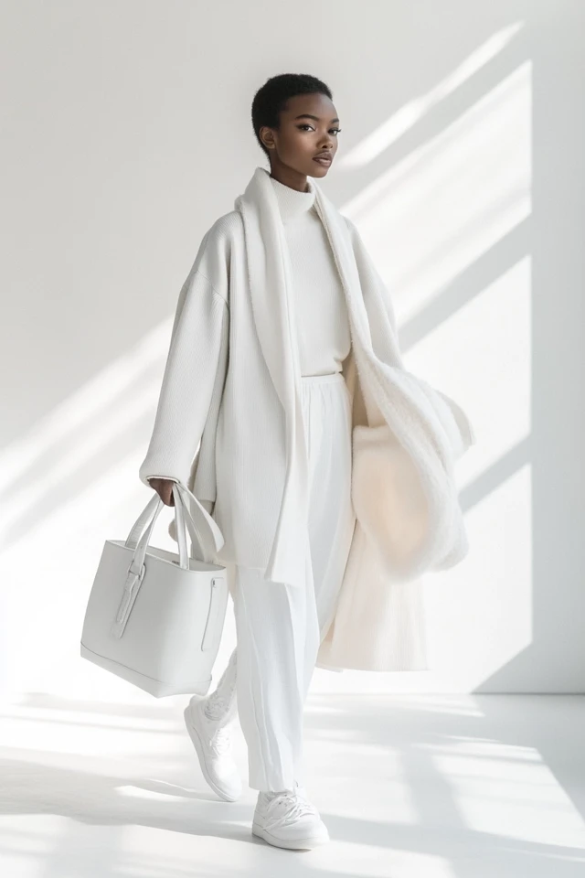 Matching Accessories with Monochrome Outfits