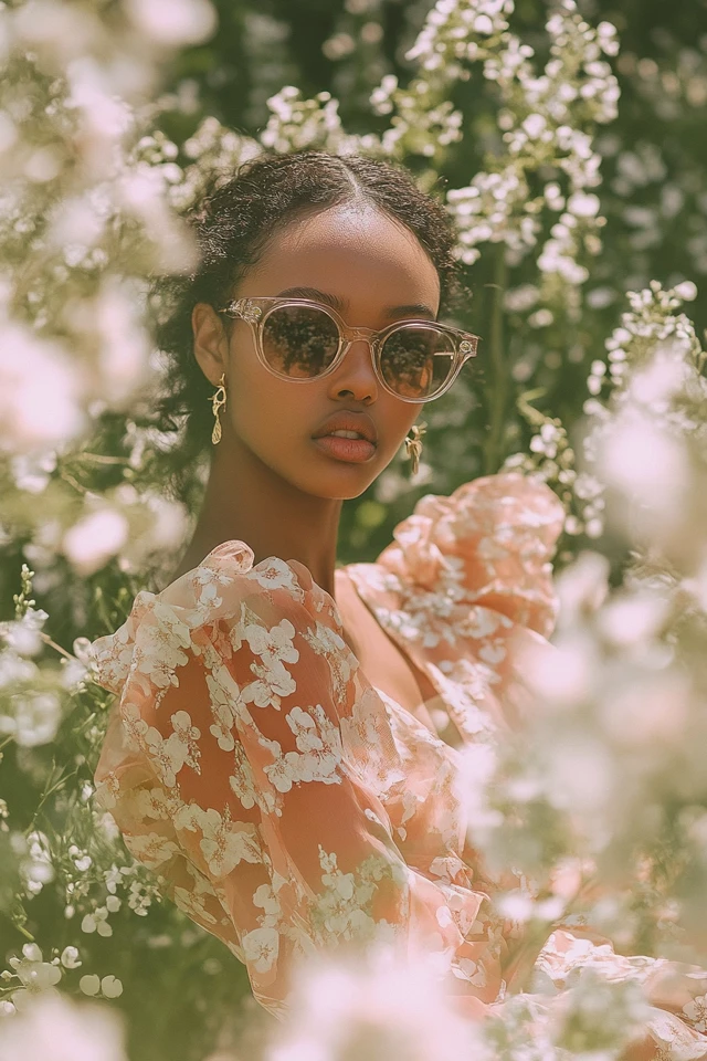 Flowy Floral Dresses for Spring Weddings