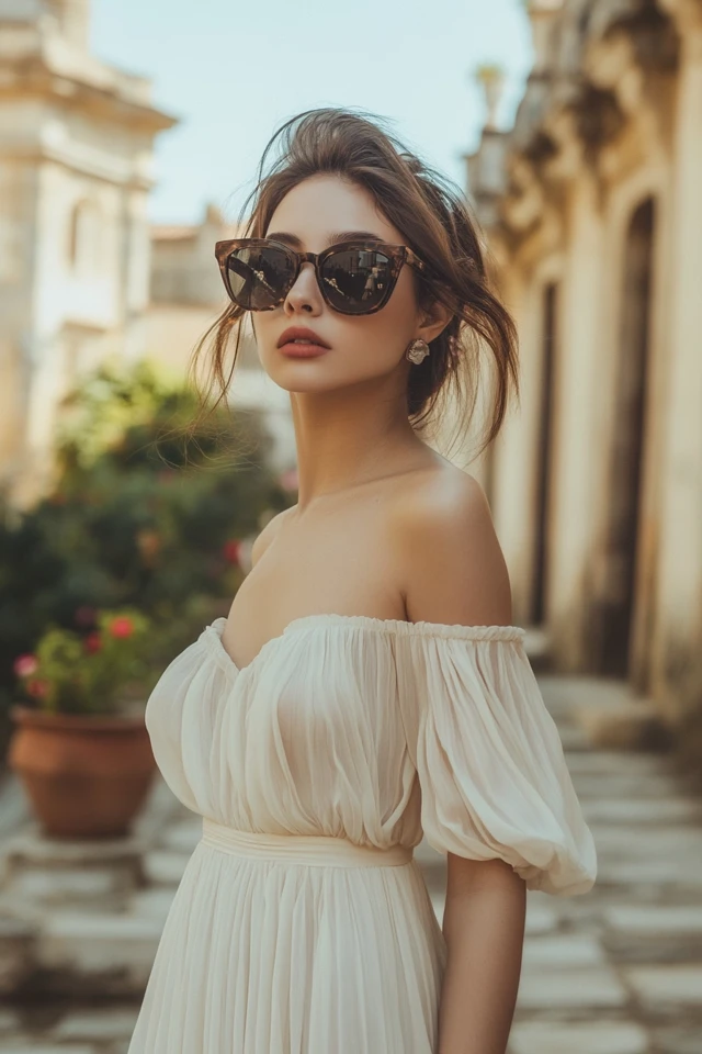 Romantic Off-the-Shoulder Dresses for Anniversary Dates