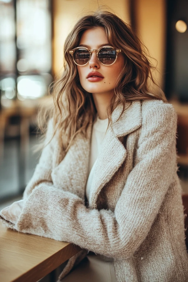 Neutral Outfits for Friendsgiving Dinners
