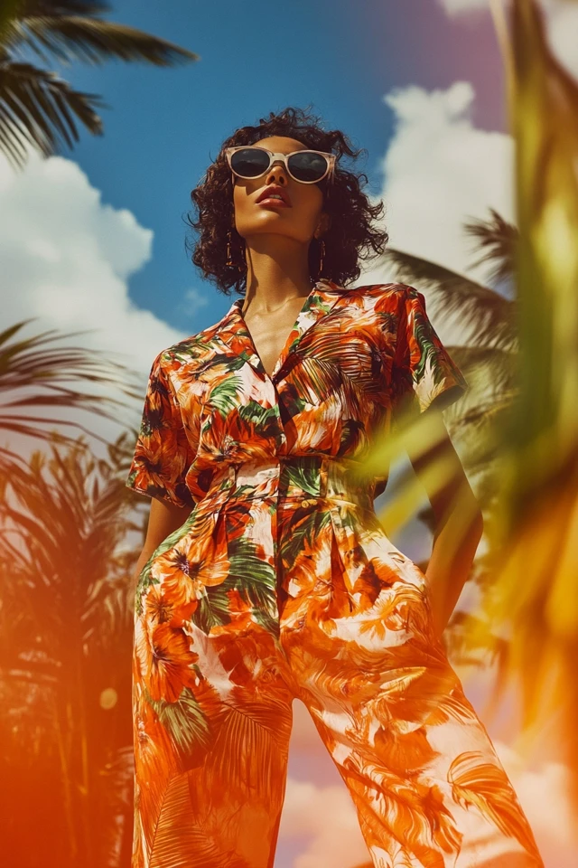 Tropical Prints for Summer Vacation Wardrobes