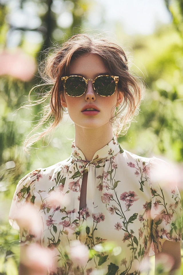 Vintage-Inspired Florals for Spring Day Dresses