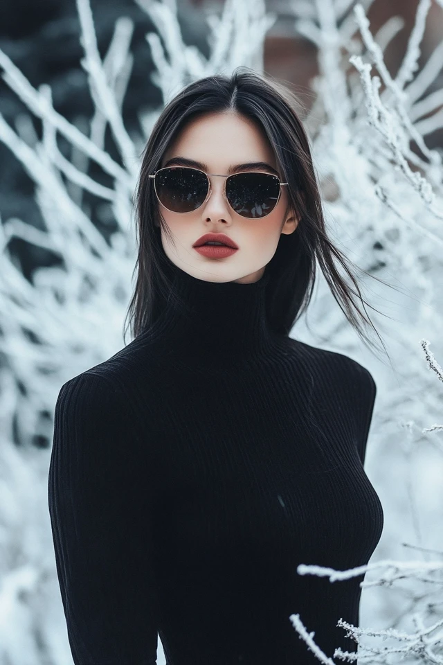 Turtleneck Dresses for Sophisticated Winter Outfits
