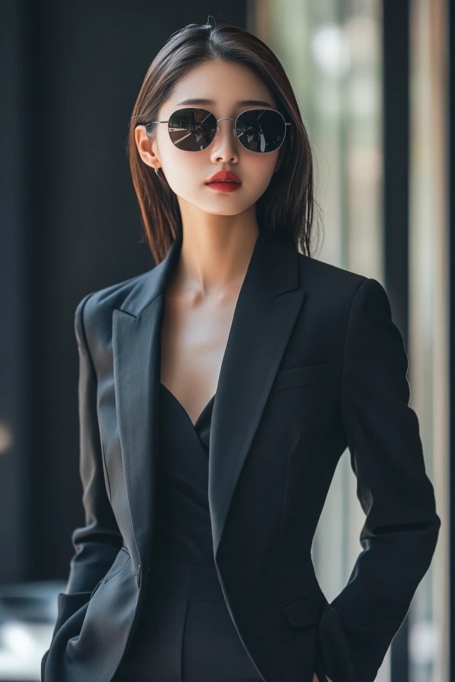 Slim-Fit Blazers for Tailored Chic