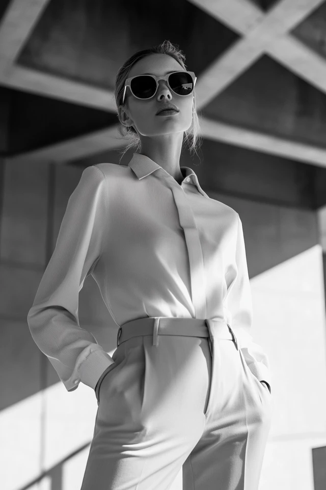 Peg-Leg Trousers for Unique Workwear Looks