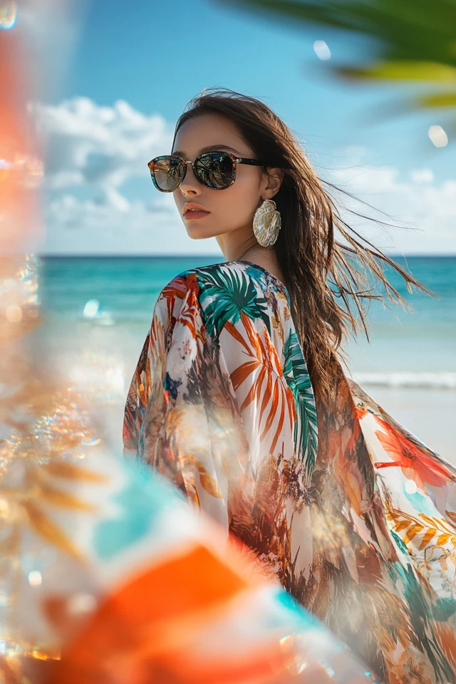 Tropical Cruise Styles with Breezy Kaftans