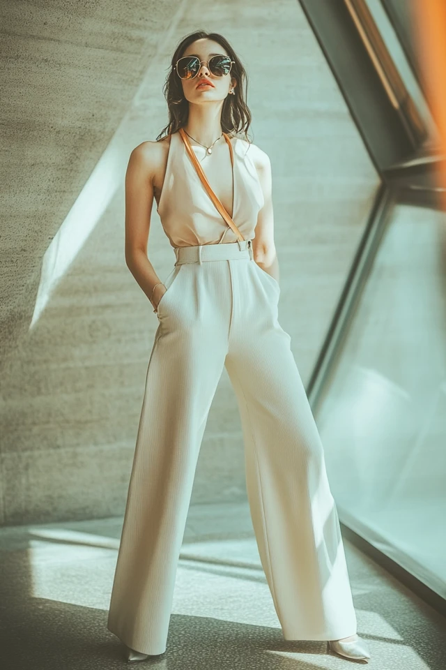 Wide-Leg Trousers for Modern Elegance