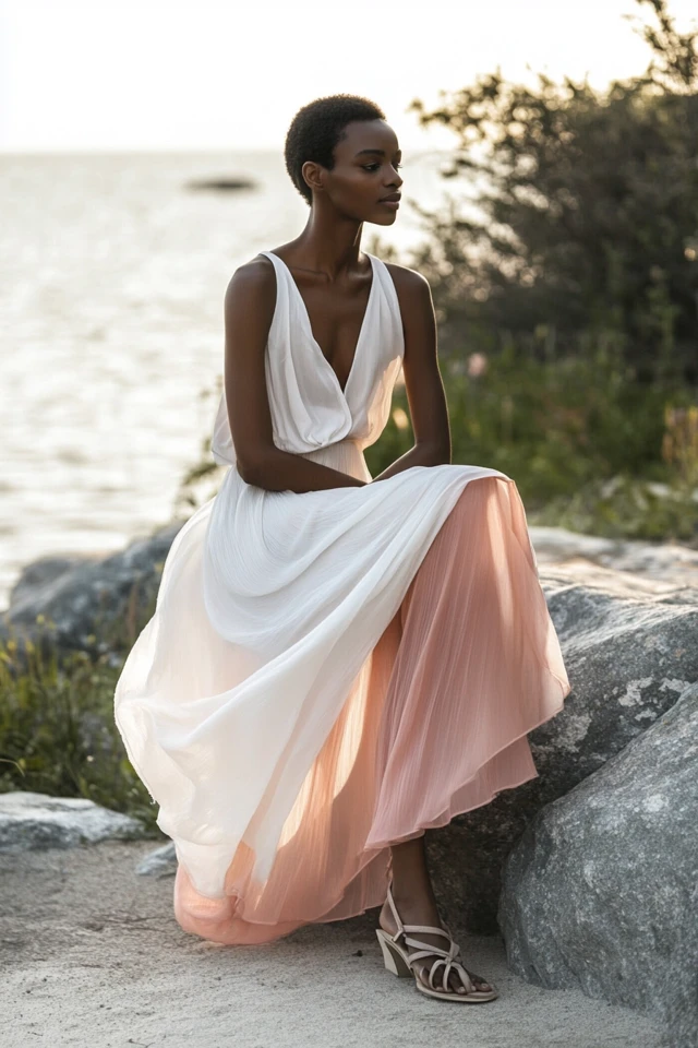 Sheer Tops and Flowy Skirts for Summer Evenings - photo 9