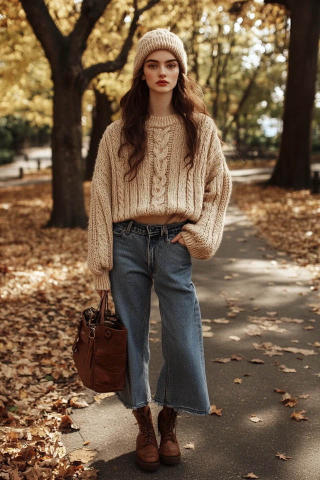 Chunky Knit Sweaters for Crisp Autumn Evenings - photo 9