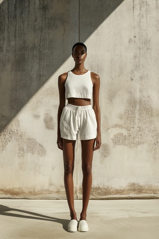 Relaxed Cotton Shorts for Sweltering Summer Heat - photo 9