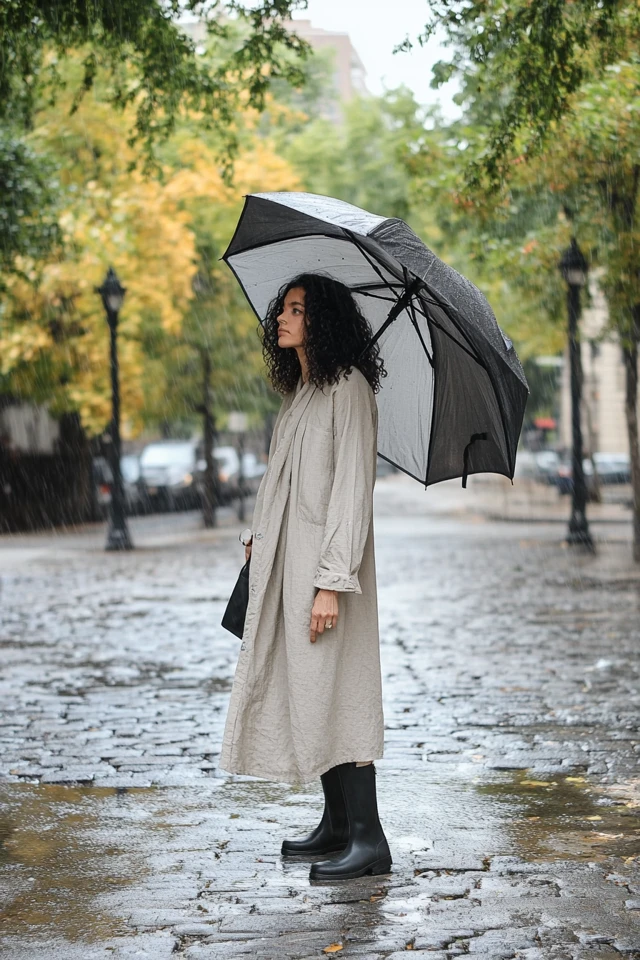 Relaxed Tunic Dresses for Warm Spring Showers - photo 9