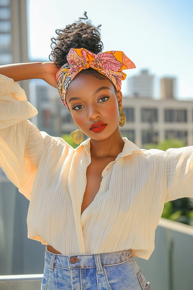 Hair Bands and Headwraps: Accessory Styling for Every Hair Type - photo 8
