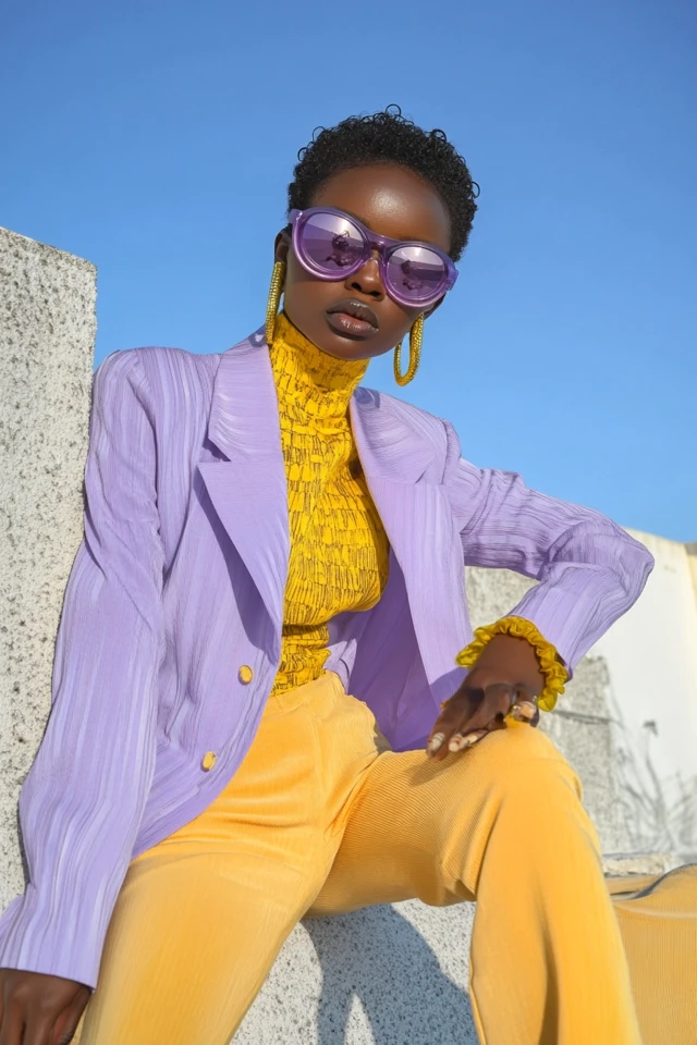 Lavender and Yellow Pairings for Fresh, Bold Looks - photo 8