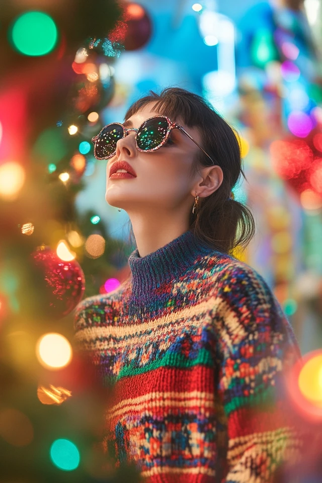 Fun and Festive Outfits for Ugly Sweater Parties - photo 9
