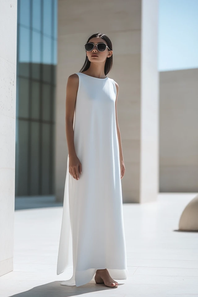 Minimalist Column Dresses for Understated Sophistication - photo 9