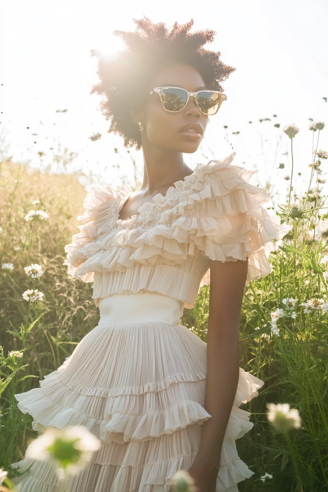 Layered Ruffle Skirts for Playful Silhouettes - photo 9